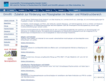 Tablet Screenshot of diba-industries.de
